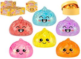 WIZZ TOYS blizgus antistresinis koldūno formos žaislas, 5,5 cm, asort., 543790
