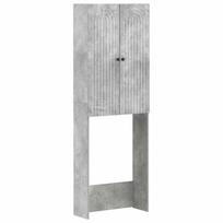 Tualeto spintelė ALKMAAR Betono pilka 66 x 25,5 x 190 cm