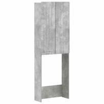 Tualeto spintelė ZWOLLE Betono pilka 66 x 25,5 x 190 cm