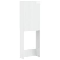 Tualeto spintelė ARNHEM Itin blizgi balta 66 x 25,5 x 190 cm