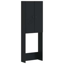 Tualeto spintelė BREDA Juoda 66 x 25,5 x 190 cm