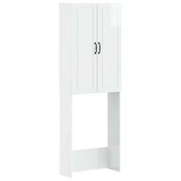 Tualeto spintelė UTRECHT Itin blizgi balta 66 x 25,5 x 190 cm