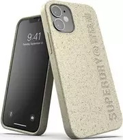 SuperDry Snap Apple iPhone 12 mini Compostable dėklas telefonui smėlio spalvos 42623