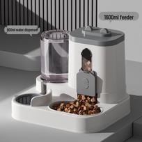 Dual Cat & Dog Automatic Feeder and Water Bowl Combo