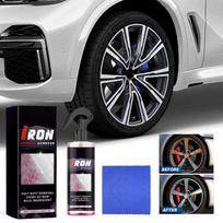 Daugiafunkcis metalo rūdžių šalinimo priemonė 100ml Ratų ir padangų valymo įrankis Efektyvus automobilio valymo purškiklis ratų priežiūrai CHINA gray