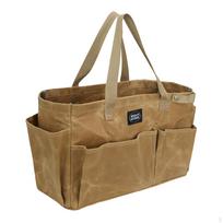 Camping Equipment Organizer Bag Carrier for Travel and Outdoor Activities chaki