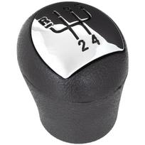 Renault Clio II 01-08 gear shift knob CHROME + BLACK SCHEMATIC