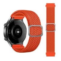 20mm 22mm Braided Strap For HUAWEI WATCH GT 5 Pro 46mm Loop Band GT5 GT 4 3 42mm HONOR Magic Watch 4 GS Pro ES Nylon Bracelet 1PCS 20mm oranžinė