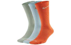 Nike Crew Socks All Unisex Orange Cyan Green Couple's DC7537-903 28-30 white