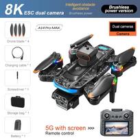 Atnaujintas A14 Pro Max Dronas Oro 8K HD Dviguba Kamera 5G WIFI GPS Šepetėlių Neturintis Variklis Optinio Srauto Kliūčių Vengimas RC Dronas 10000M