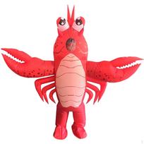 Inflatable Costume Funny with Huge Pincers FullBody for Adults, Parties, Stage Performances