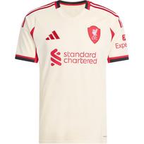 Adidas LIVERPOOL FC 25/26 IŠVYKOS MARŠKINĖLIAI Futbolo marškinėliai Vyriški JV6487 S balta