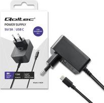 Qoltec Super FAST PD charger for Raspberry PI4,USB C