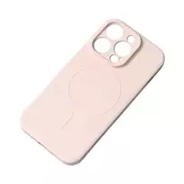 Hurtel MagSafe Compatible silikoninis iPhone 15 Pro silikoninis – dėklas telefonui rožinės spalvos