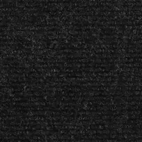 Laiptų kilimėlis 65x23 cm, juodos spalvos, 15 vnt.