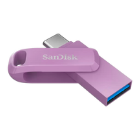 SANDISK Ultra Dual Drive Go USB Type- C, Lavender, Global, 150MB/s 64GB