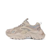 Fila Kaulų rašto Storas Padas Laisvalaikio Žemi Batai Tėčio Batai Unisex Sportbačiai Ruda Pilka 1JM01283_200