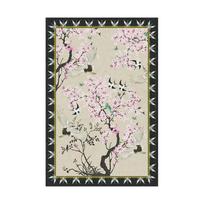 Artistic Floral Carpet Flower Bird Luxury Decorative Rugs Living Room  Carpets Bedroom Rug 60x90cm(23x35in)