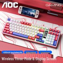 AOC GK320 Tri-Mode RGB Backlit Gaming Keyboard