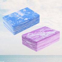 2 Pcs Camouflage EVA Yoga Blocks High Density Yoga Blocks Lightweight Versatile Fitness Bricks for Beginners