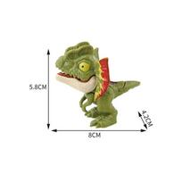 Dinozaurų modelių žaislai, judantys sąnariai, pirštų kramtymo simuliacija, gyvūnai, Juros periodo dinozaurai vaikams, interaktyvus edukacinis žaislas blue