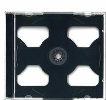 Platinet PUDEŁKO JEWEL CASE 2 CD Juodas 45219