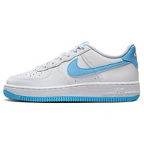 (GS) Nike Air Force 1 Low 'White Aquarius Blue' Kids' FV5948-107 EU 35.5