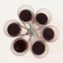 Portable 6-Cup Folding Holder: Anti-scalding & Non-deforming Design for Parties