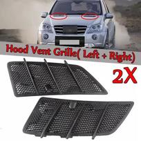 2pcs Front Hood Vent Grille Air Flow Intake Cover For Mercedes-Benz W164 ML GL X164 2008 2009 2010 2011 1648804305 1648804405