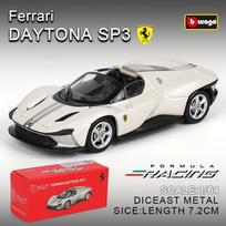 Bburago 1: 64 Ferrari Series Multiple Choices Sp3 812 F12 430 Enzo F40 F12Tdf Sf90 458 Car Die Casting Model Children'S Gift Toy red