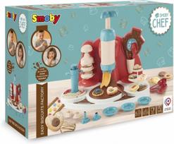 Žaisliniai virtuvės reikmenys, sausainių gaminimo rinkinys Smoby Chef Easy Biscuit Factory, įvairių spalvų
