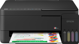 Epson EcoTank L3351 Inkjet Colour Multifuction Printer A4 Wi-Fi Black