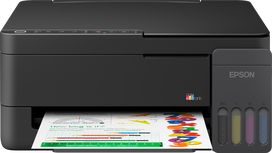 Epson EcoTank L3350 Inkjet Colour Multifuction Printer A4 Wi-Fi Black