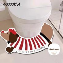 Diatomaceous Earth U-Shaped Toilet Mat