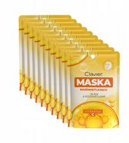 Veido kaukių rinkinys Clavier Vitamin C, 10 vnt.