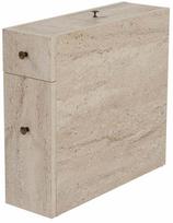 Laisvai pastatoma vonios spinta Kalune Design Calencia, travertine sp., 60 cm x 20 cm x 55 cm