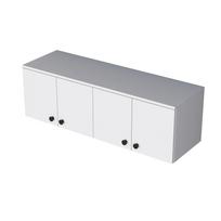 Pakabinama spintelė Kalune Design EA143, balta sp., 119.6 cm x 37.5 cm x 43.6 cm