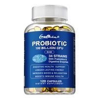 Probiotics - Prebiotic, Digestive Enzyme -Constipation Relief, Digestive Support 120