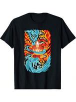 Avatars The Last Airbender Master Of Elements T-Shirt S įvairiaspalvis