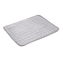 Pet Ice Silk Cooling Mat, Summer Self Cool Pad for Dogs Cats, Washable Pet Sleeping Pad for Crate, Bed, Indoor Outdoor Floor XS