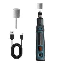 Elektrinis naminių gyvūnų nagų šlifuoklis, įkraunamas USB, naminių gyvūnų nagų žirklės su 3 greičiais, tylus letenų priežiūros įrankis mažiems dideliems katėms šunims