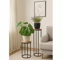Gėlių stovas Gramix, 70x25x25 cm