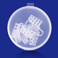 New Hollow Silicone Anti-Snoring Device Mini Portable Soft Sleeping Nose Clip Ventilating Plug for Better Sleep gray