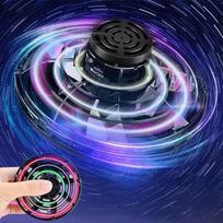 NAUJAS Skraidantis LED Fidget Spinner Fidget Sukamas Suktuvas, Sukamas Kamuoliukas, Šviečiantis Plaukiojantis Lėktuvas Streso Mažinimo Stebuklas mėlyna