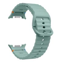 Silikoninė apyrankė Samsung Galaxy Watch 8 dirželis Priedai Išmaniojo laikrodžio guminė apyrankė Samsung Galaxy Watch 8 Classic dirželiui for watch 8 40mm mėtų žalios spalvos