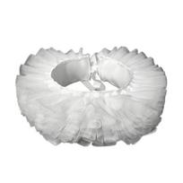 Layered Tulle Victorian Style Faux Collar Clown Choker Neck Ruff Costume Accessory For Halloween Themed Parties Event 1