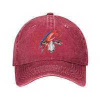 davids bowies lazarus Trucker Hats Merch For Unisex Baseball Cap  Casual Wear Snapback Caps Adjustable Adjustable pink