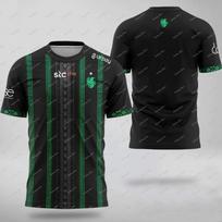 Falcons Team DOTA 2 Gameplay Clothing Middle Eastern Players Short sleeved T-shirt Men's Fashion Esports 3D Printed T-shirt XXS