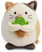 NICI 61407 Pliušinis katinas Angy 27 cm su kaktusu MyMochi