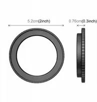 „Puluz“ filtro laikiklio adapteris, 49 mm, skirtas „DJI Osmo Action 6“ / „Pu1084b“
